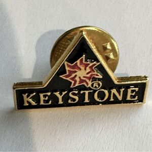 🦋Vintage Keystone Ski Resort Lapel Pin🦋